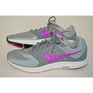 Nike Downshifter 7 Women's Running Shoes Sneakers Sz 11 Gray Purple 852466-011